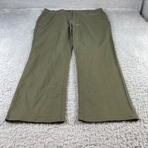 RSQ Slim Straight Khaki Chino Pants Mens 38x30 Cotton Spandex Blend Casual